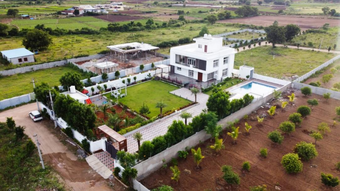Luxurious 4BHK Farmhouse for Sale – Kethireddipally, Moinabad, Hyderabad-3